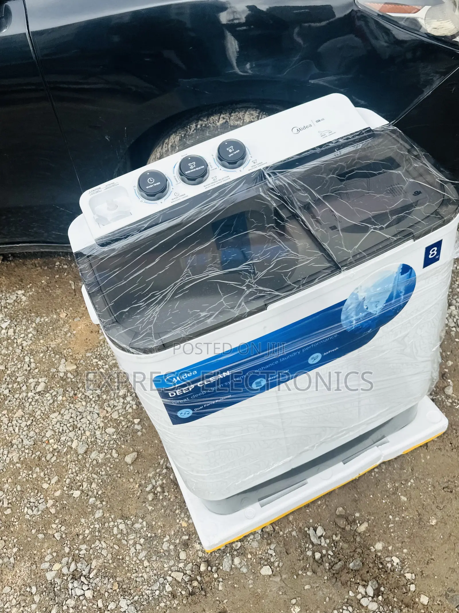 Easy Operate Control Panel Midea 8kg Topload