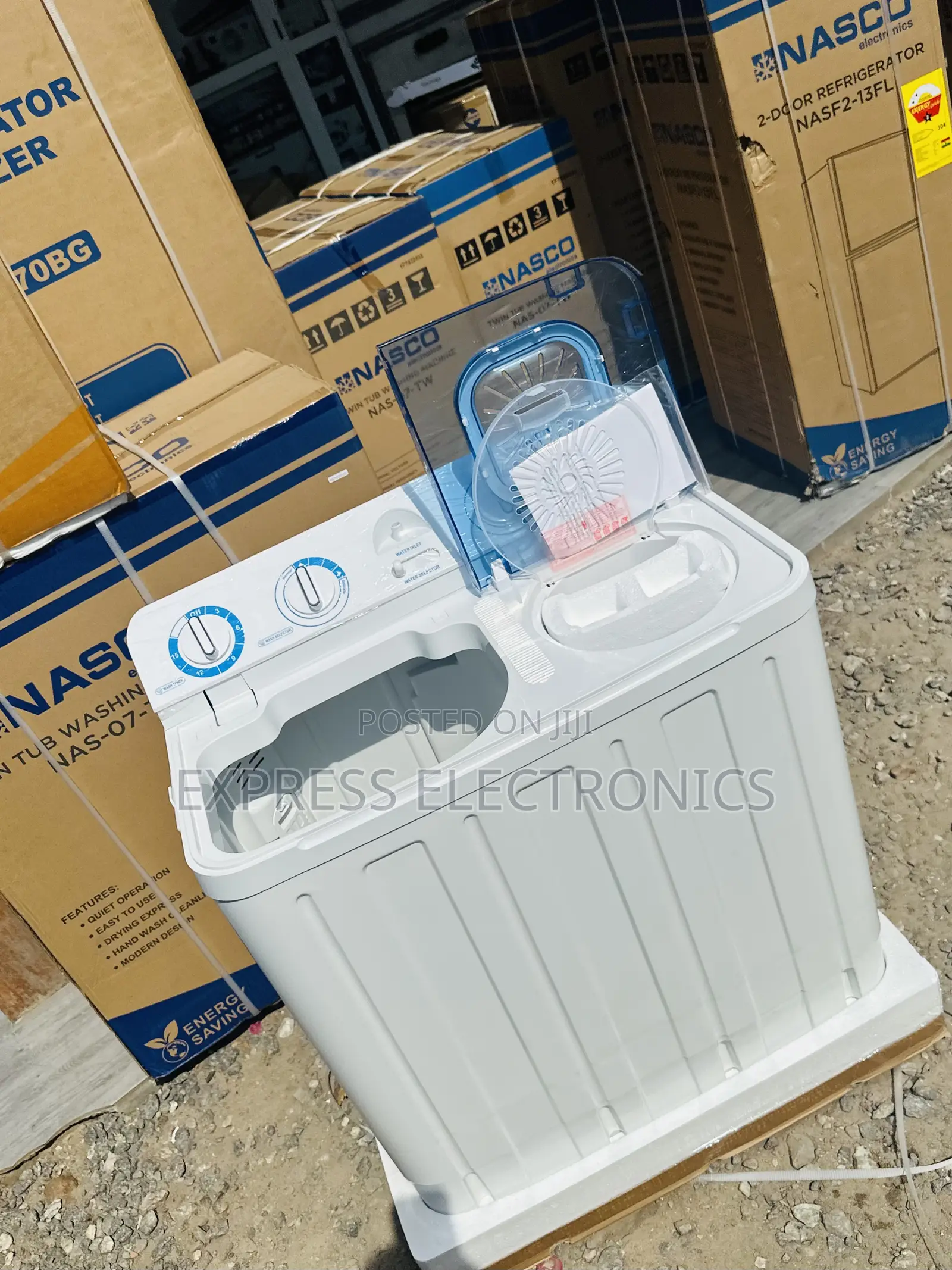 Sleek, Modern Design Nasco 7kg Topload
