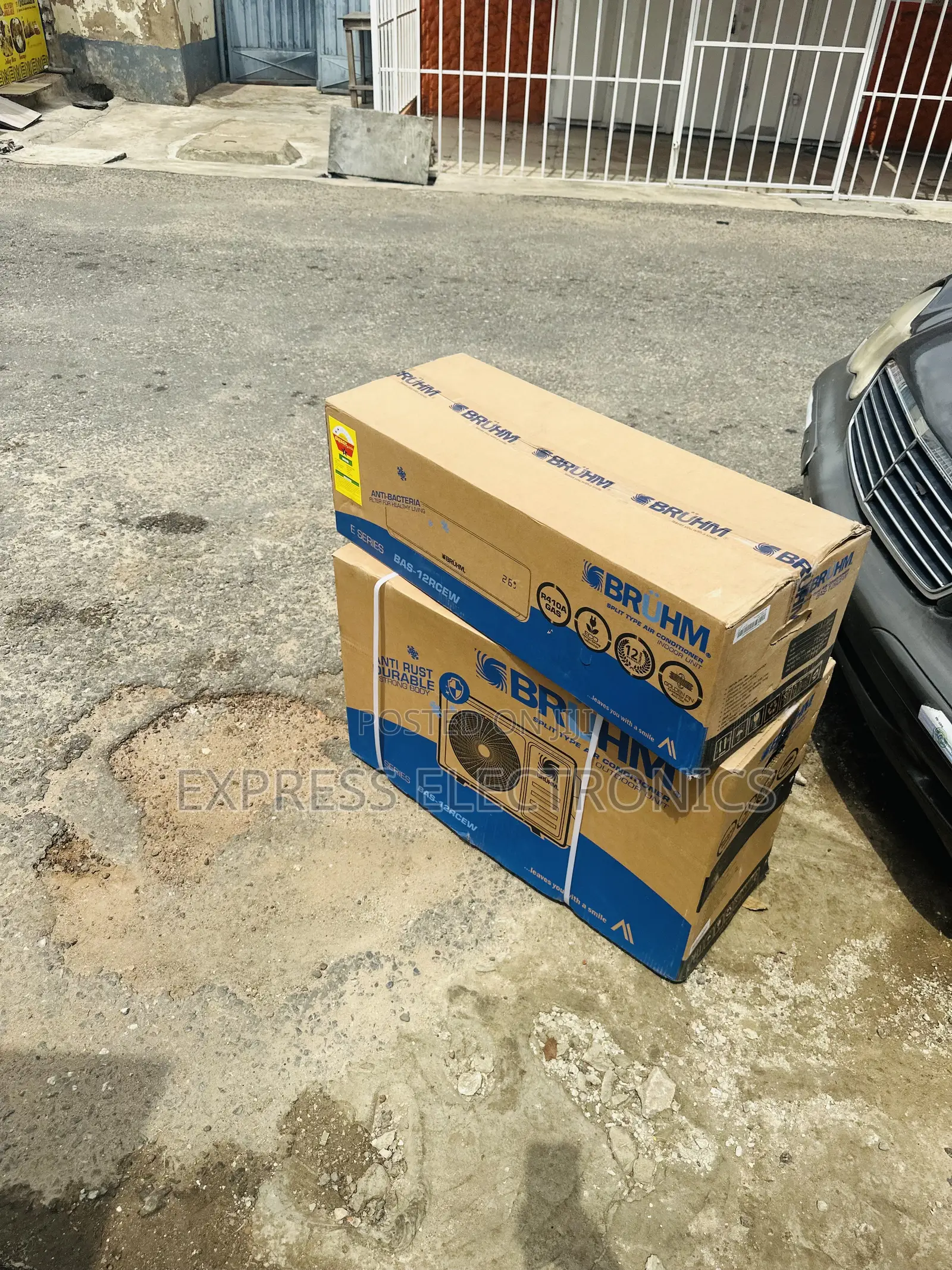 Energy Savings Technology Split 2.0hp Bruhm AC White