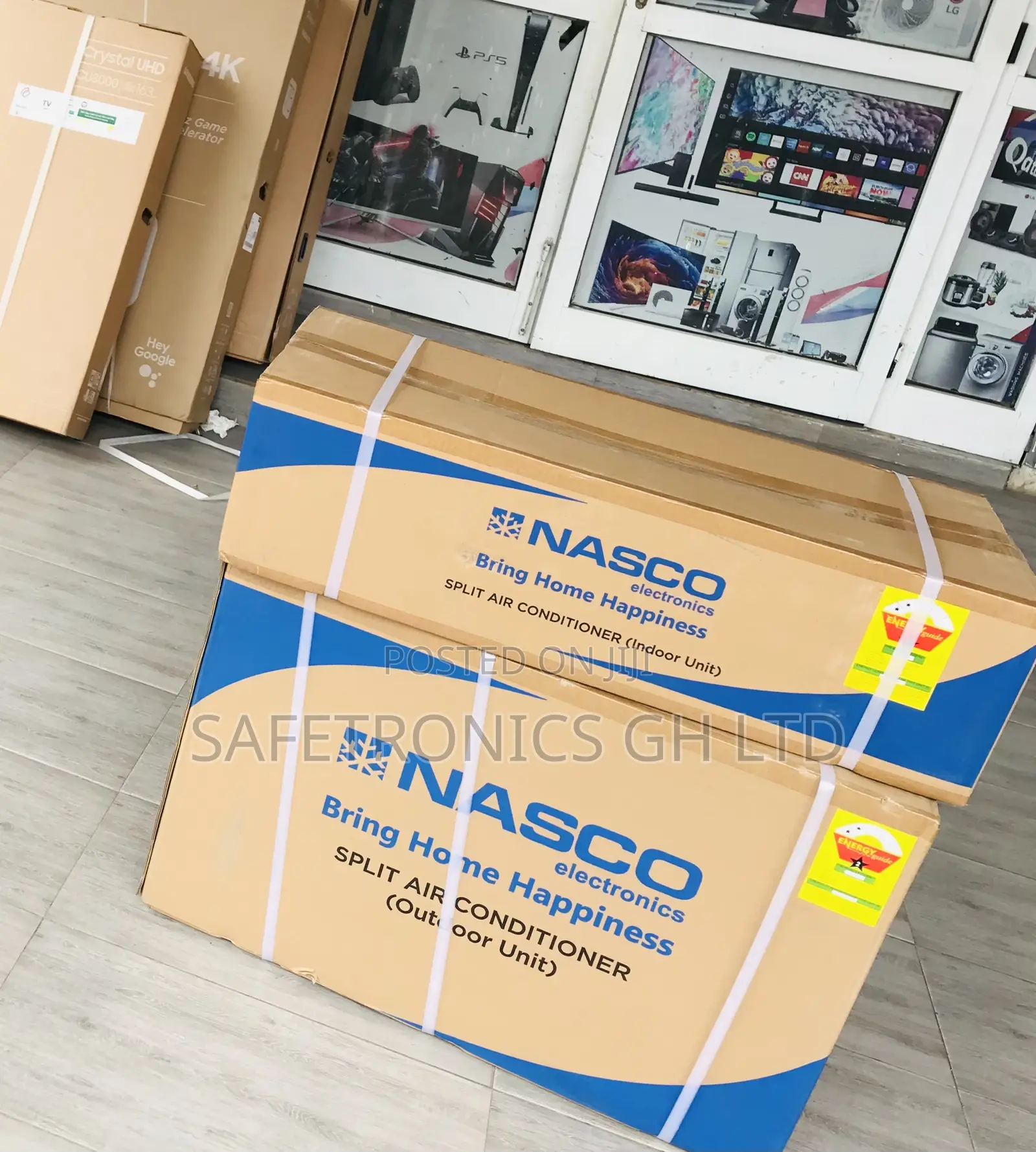 Morden Design 1.5 Hp Split Type White Airconditioner Nasco
