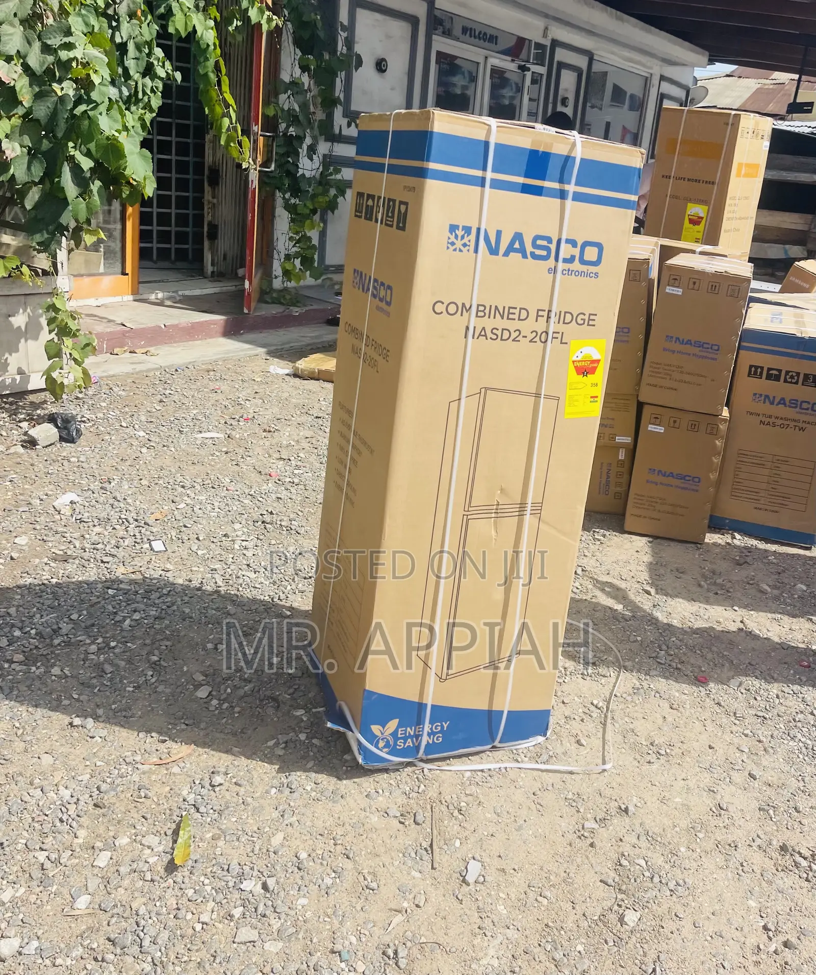 Buy Unique Nasco Nasd2-20 2 Door Fridge(158L)Gray.