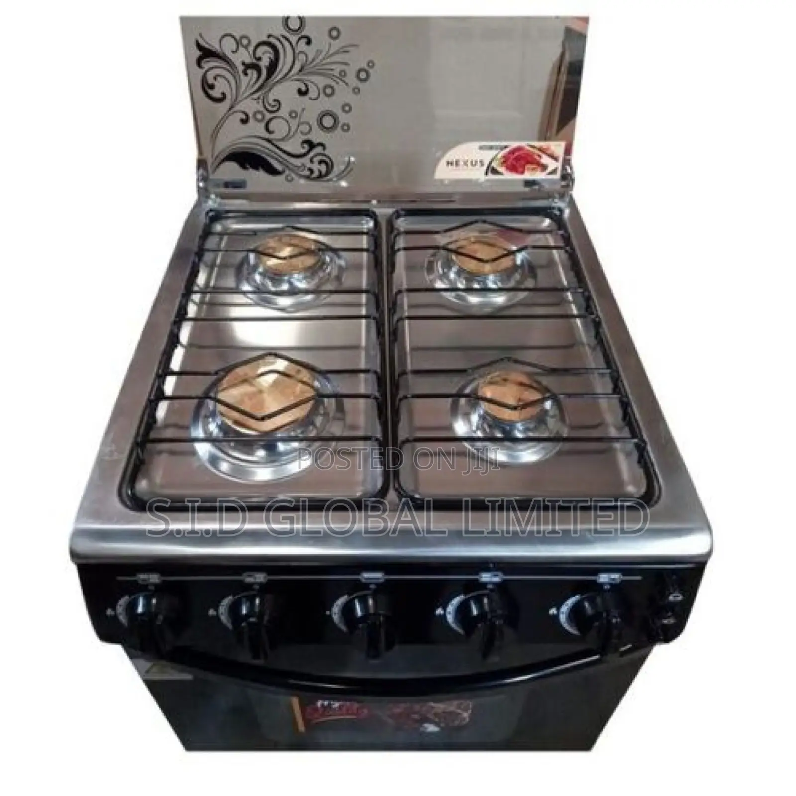 Blazing Nexus NX5020GL 4-Burner 50x50cm Gas Cooker With Gril
