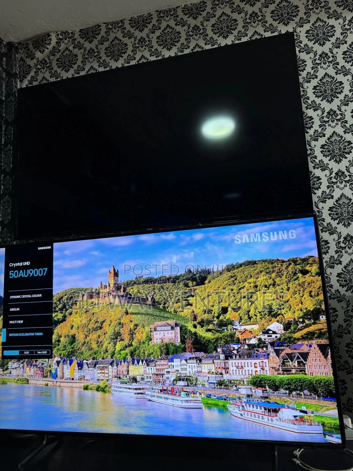 Uk Used Samsung Qled 50”Inches Q60a.Air-slim.Hdr.Smart Tv