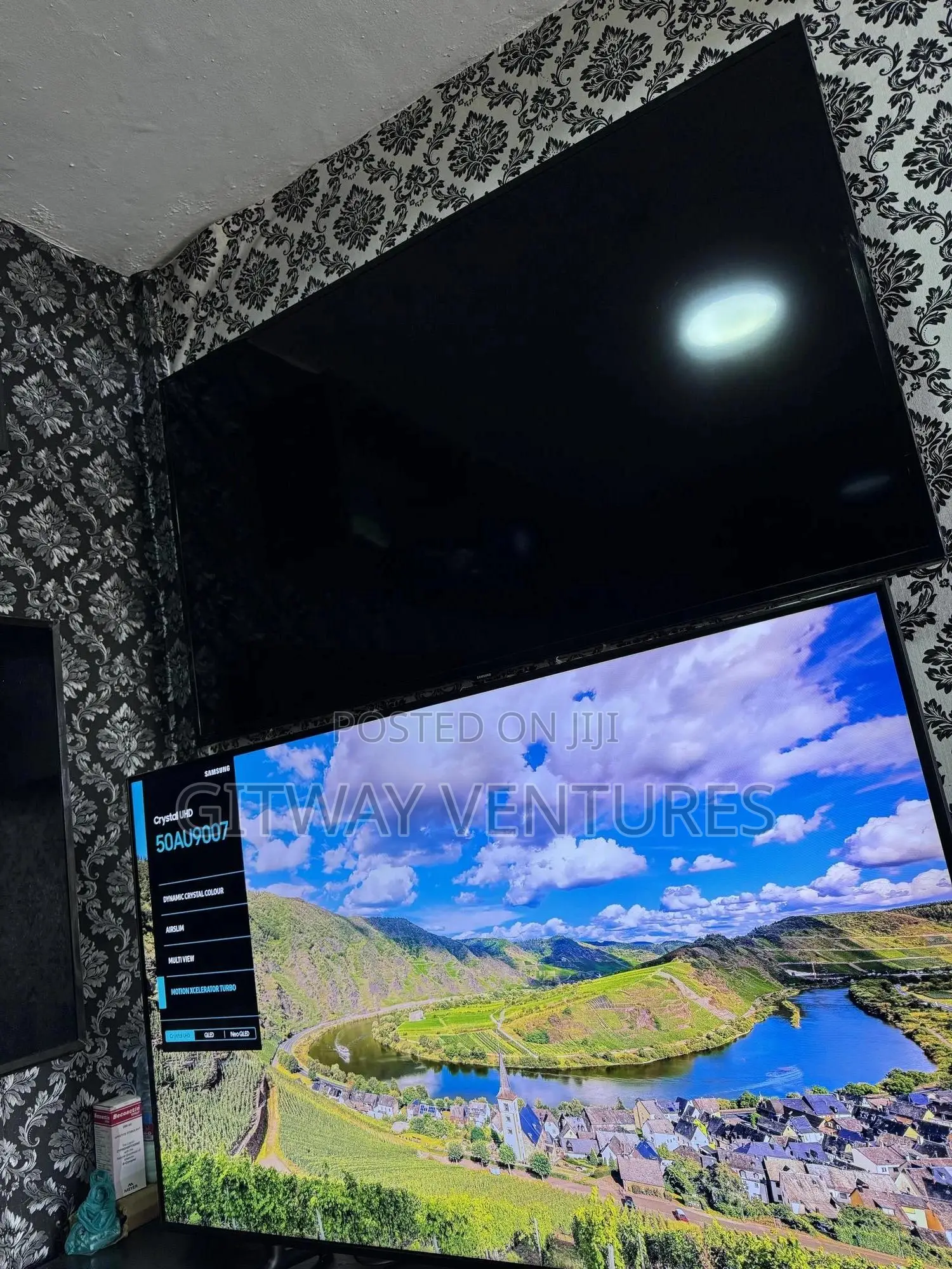 Uk Used Samsung Qled 50”Inches Q60a.Air-slim.Hdr.Smart Tv