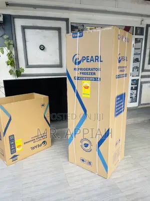PF 433 BBGWD-1A Pearl 2 Door Electric Fridge(Black).