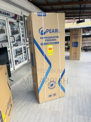 Original Nasco PF 433 BBGWD-1A 2 Door Electric Fridge.
