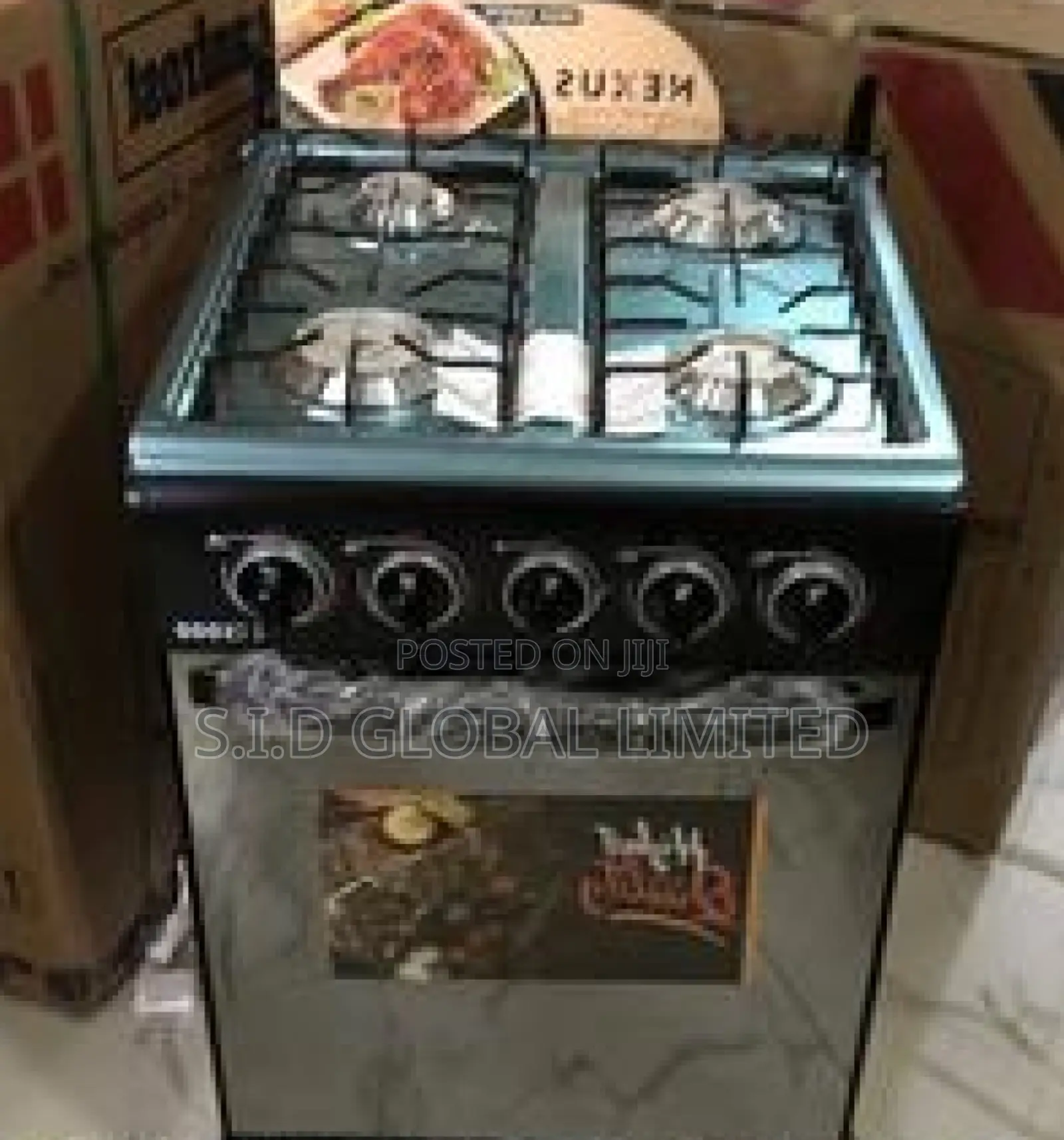 A Fusion of Nexus NX5020GL 4-Burner 50x50cm Gas Cooker