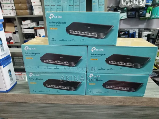 Tp-Link 8 Port Gigabit Switch Tl-Sg1008d
