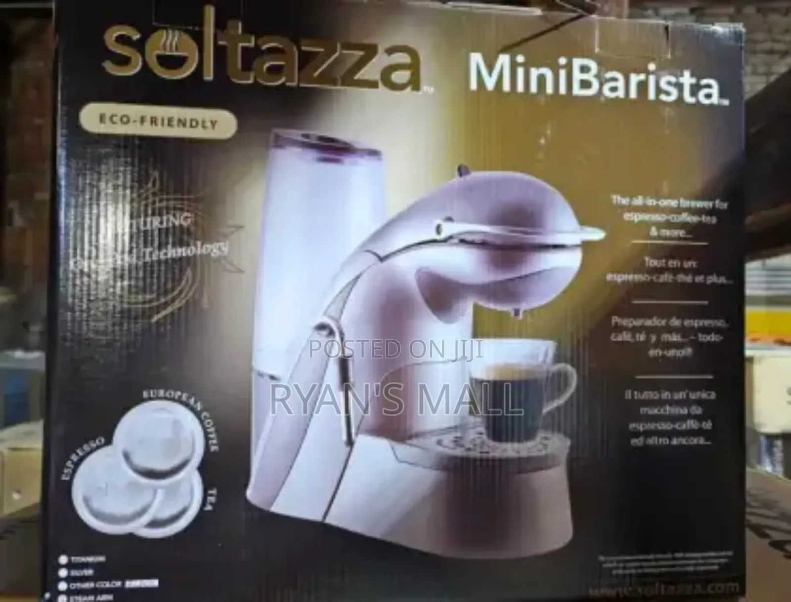 Coffee Machine With Milk Frother