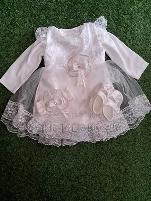 Baby Christening Dress Set