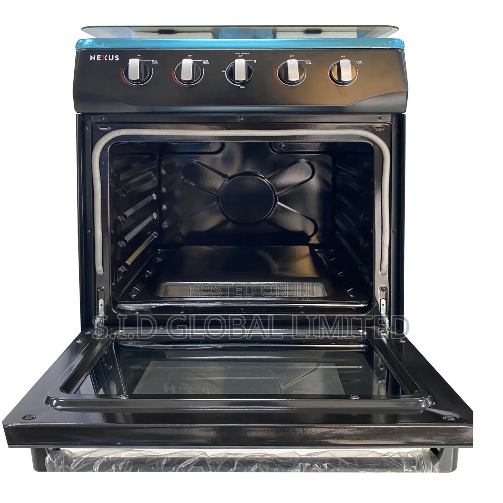 Boldly Burn With Nexus 4 Burner 60×60 Gas Cooker With Oven