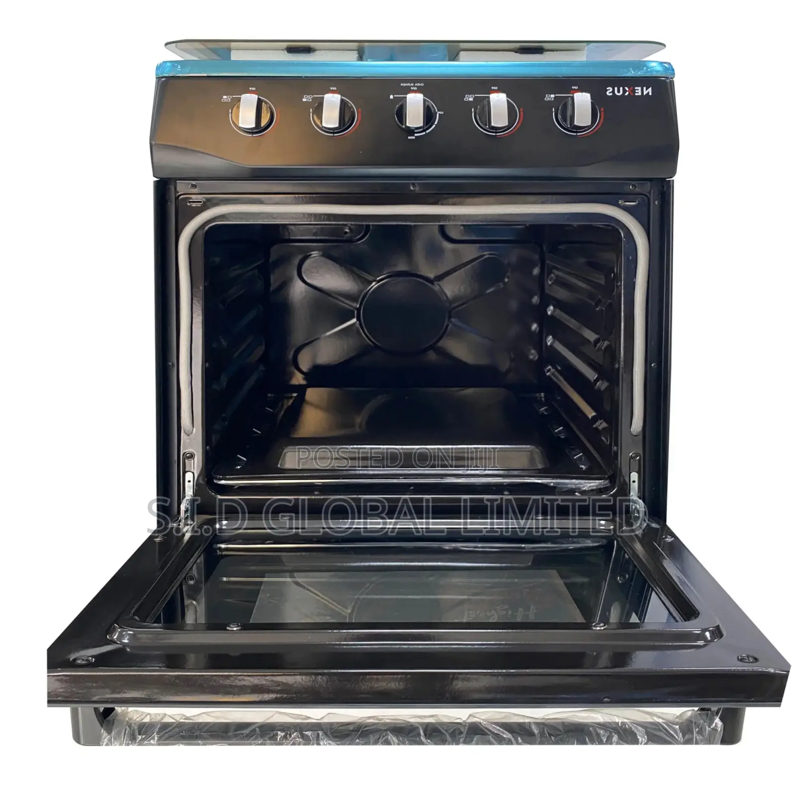 Feel the Burn With Nexus 4 Burner 60×60 Gas Cooker With Oven