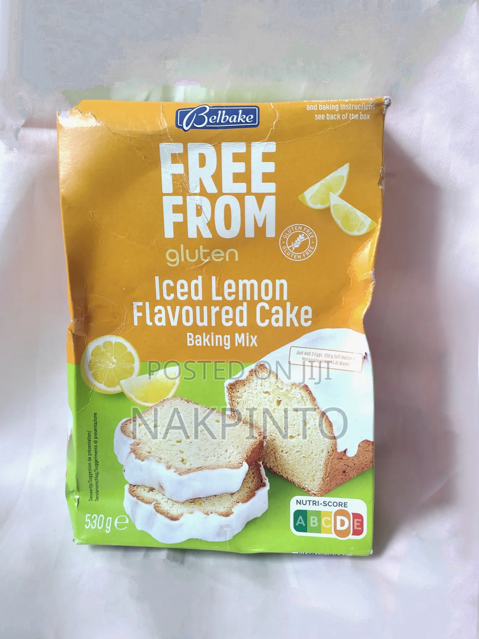 Gluten Free Iced Lemon Flavoured Cake Mix