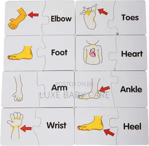 Body Parts Puzzle for Kids/Children - Puzzle Games