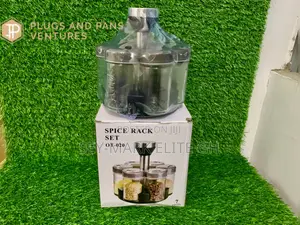 6pcs Spice Jar With Rack