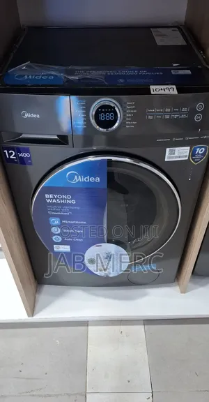 Discout Price Midea-Front-Load-12kg-Washing-Machine Black Friday