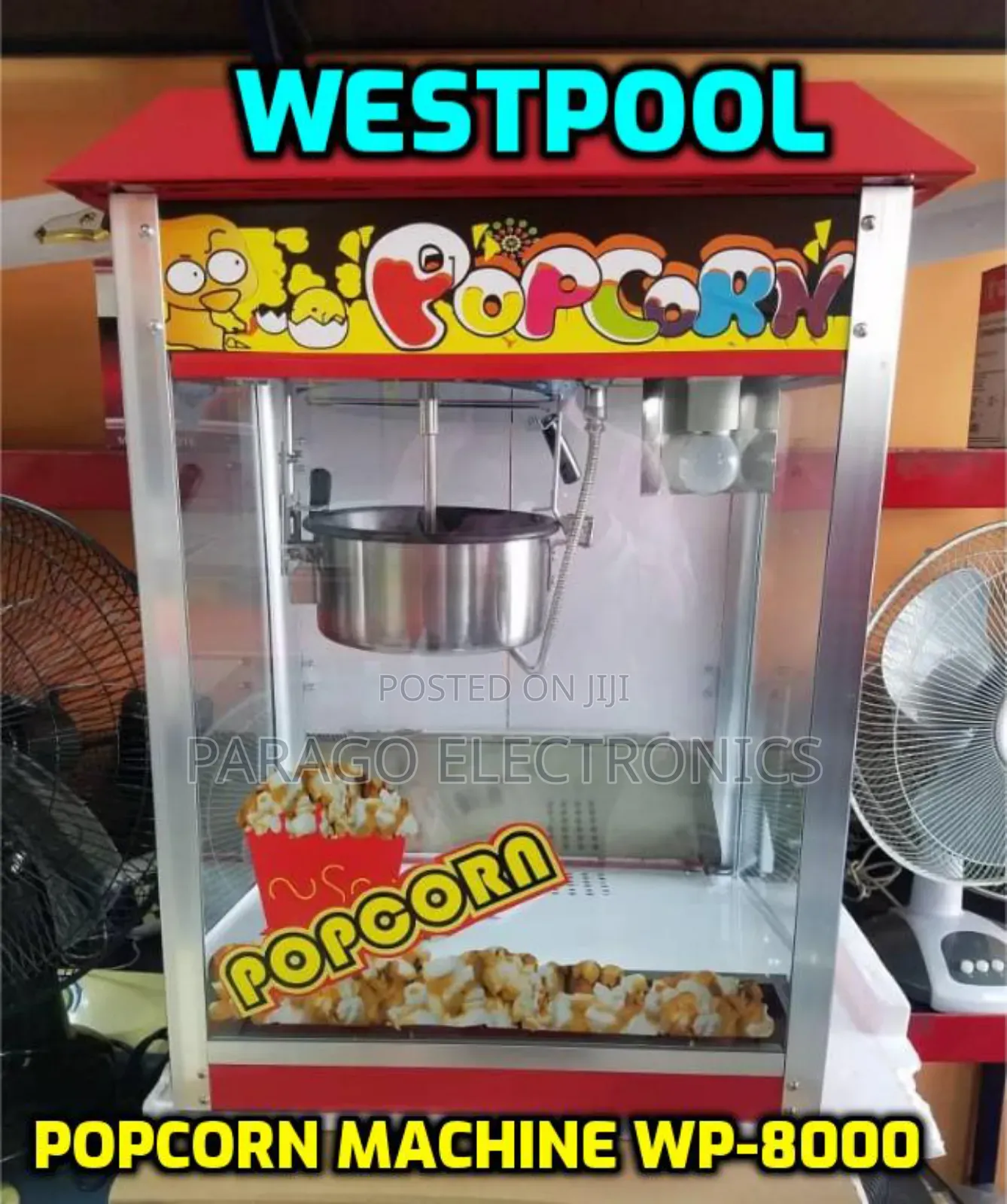 West Pool Popcorn Machine