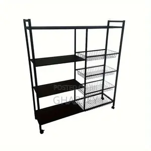 Multifunctional Handle With Care Men Kitchen Carts Big Size