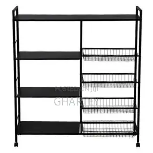 Multifunctional Handle With Care Men Kitchen Carts Big Size