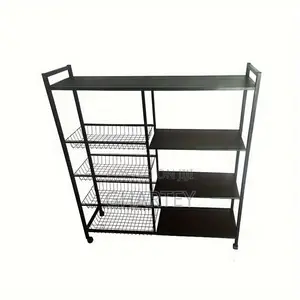Multifunctional Handle With Care Men Kitchen Carts Big Size
