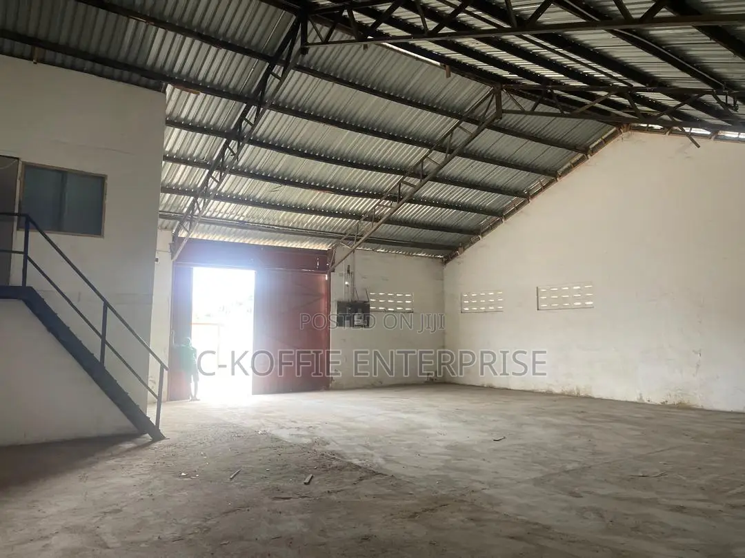 300 SQM Warehouse + Offices at North Kaneshie Industial 4 Ren