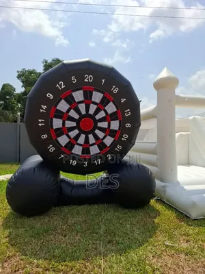 Trampoline Target Football