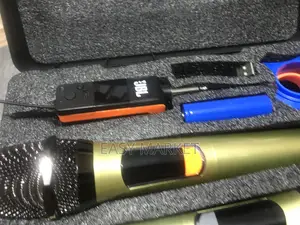 Chargeable Golden JBL Mics