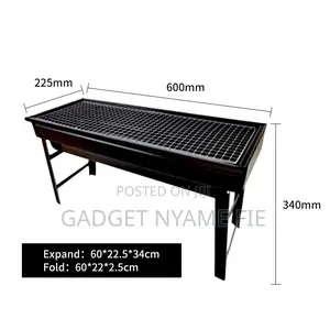 Large Portable Foldable Barbecue Grill