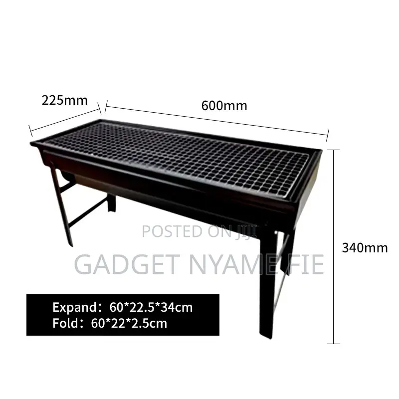 Large Portable Foldable Barbecue Grill