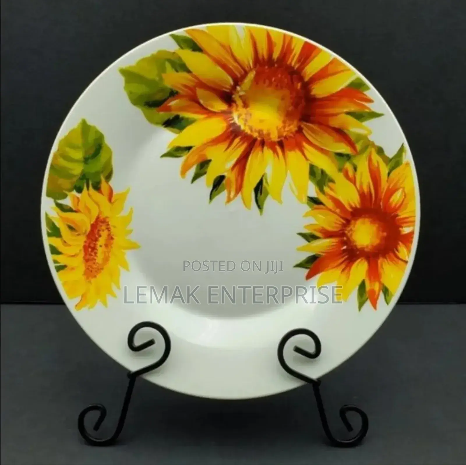 Ceramic Serving Plates. 12 Pcs Dinner Plates
