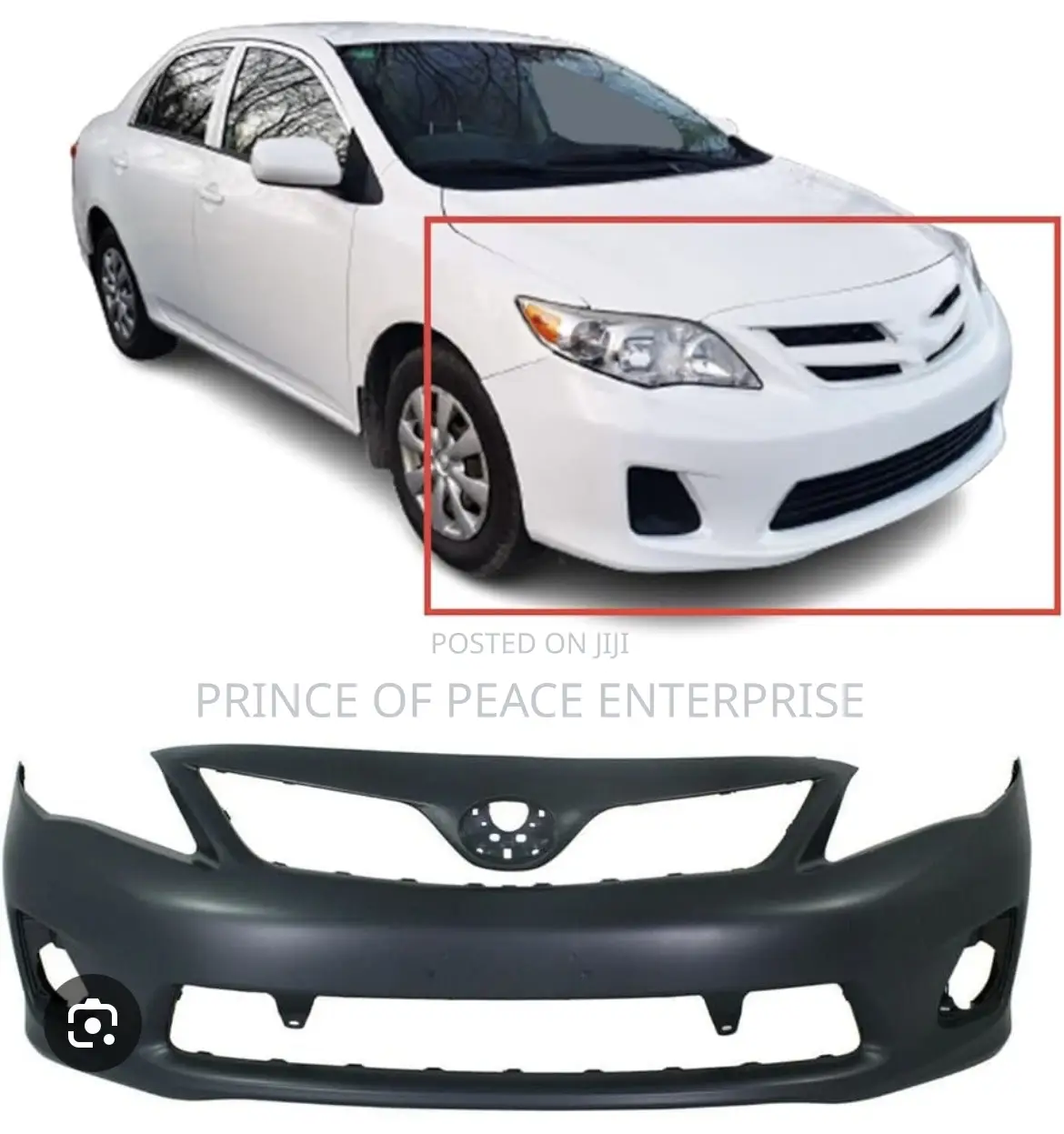 Toyota Corolla 2009 2010 Front Bumper New