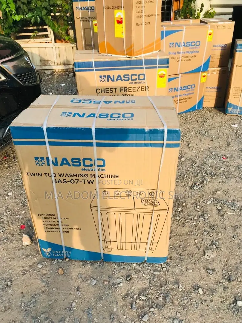 Clean, Efficient, Quiet: Nasco 7kg Automatic Washing Machine
