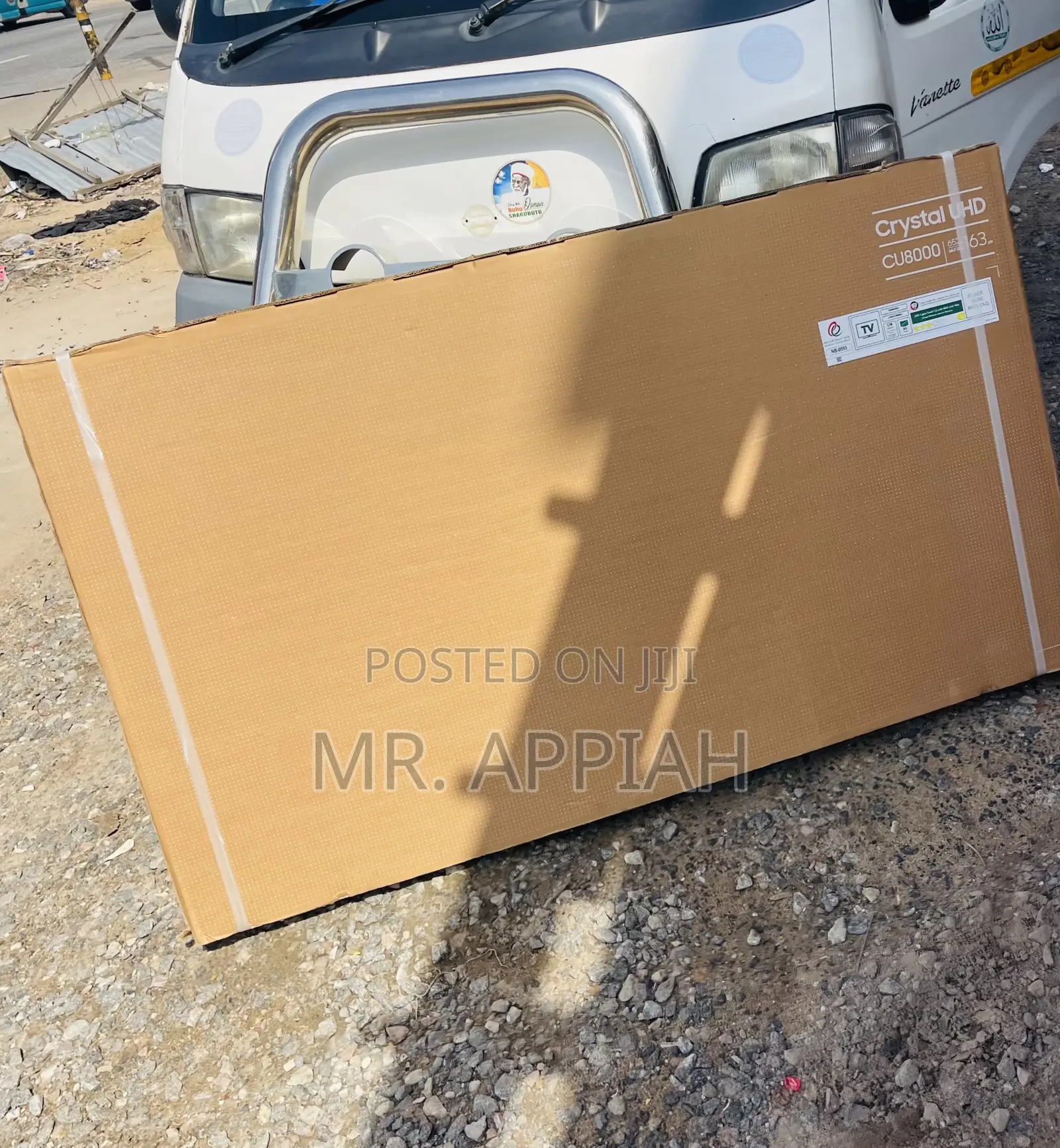 Original Samsung 65du8000 65” Uhd Smart Tv(Black).