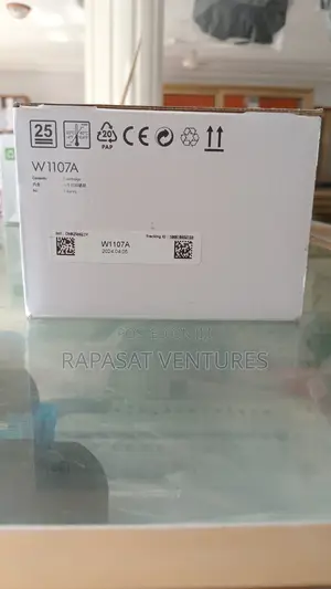 HP 107A Black Original Laser Toner Cartridge (W1107A)