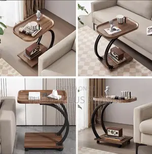 Movable Wooden Coffee Table ,Side Table .