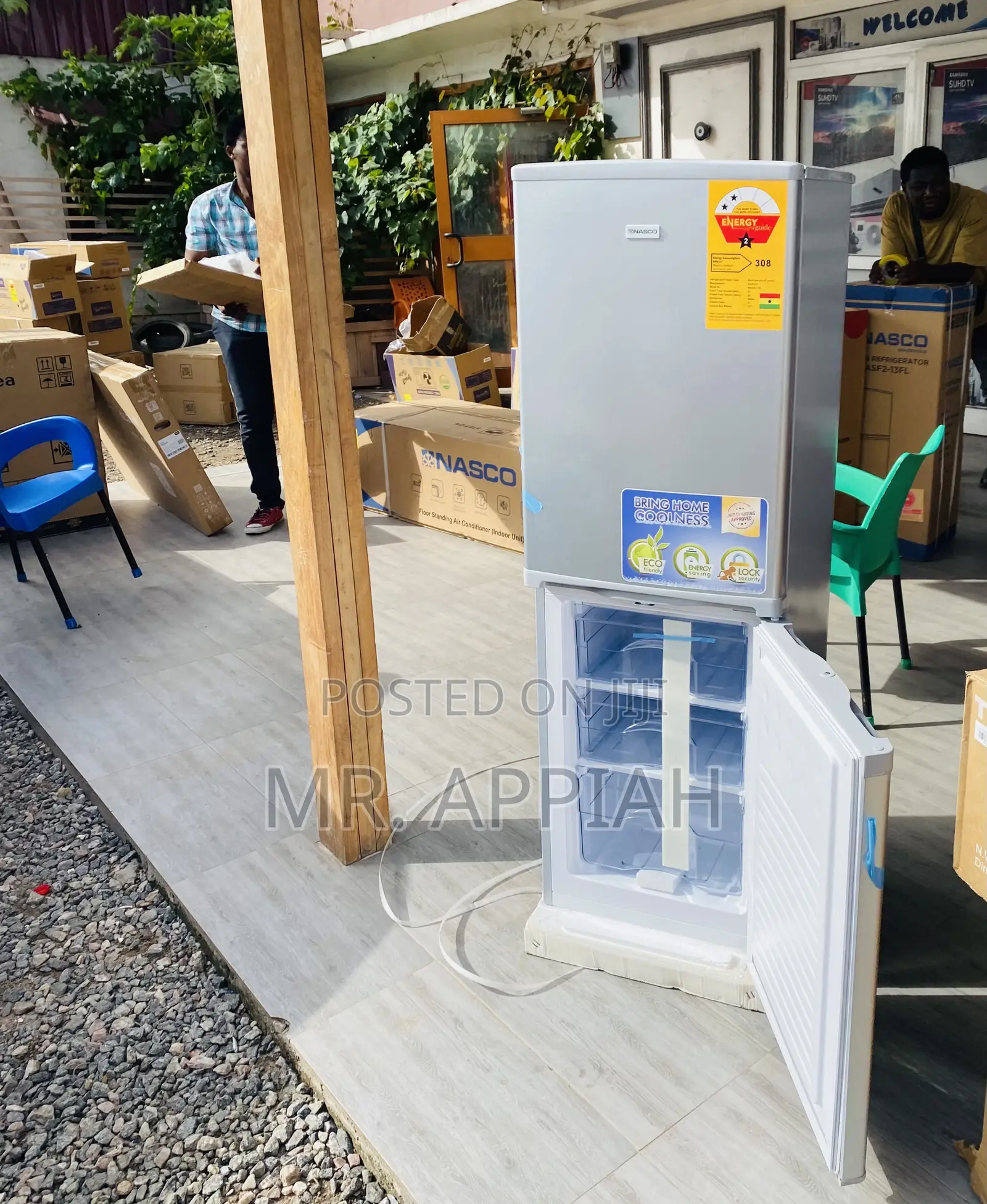 Long Lasting Nasco Nasd2-20 158L Fridge(Silver).