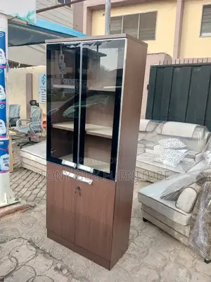 Coffee Color Office Shelf