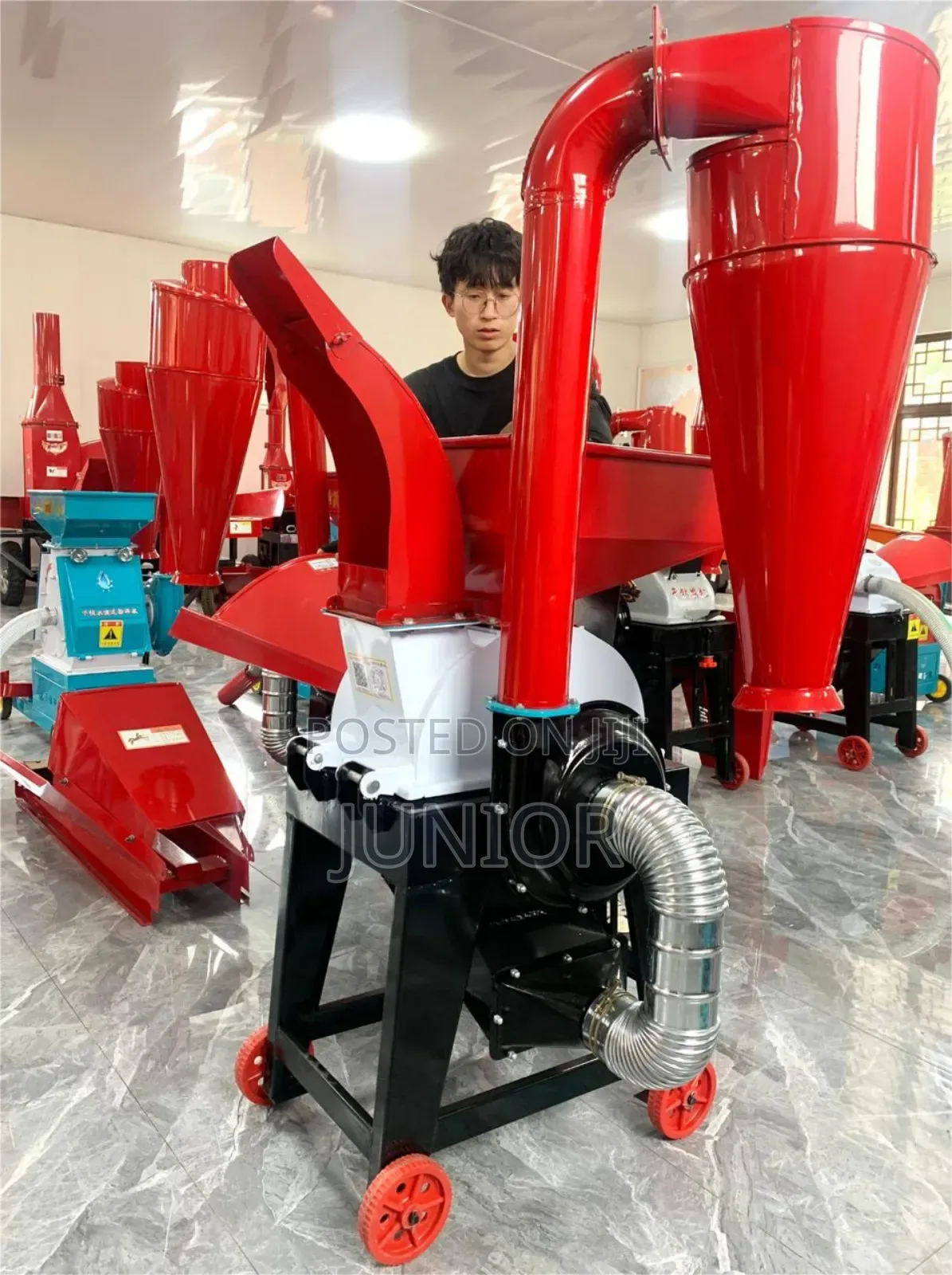 Fuel Powered 2 in 1 (Chaff Cutter and Grinder)