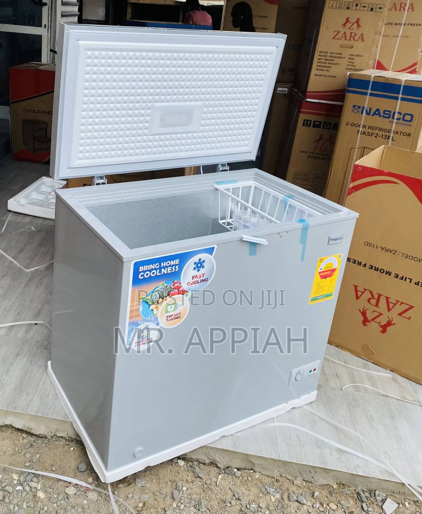 Order Unique Nasco Nas250 1 Door Electric Freezer(200l).