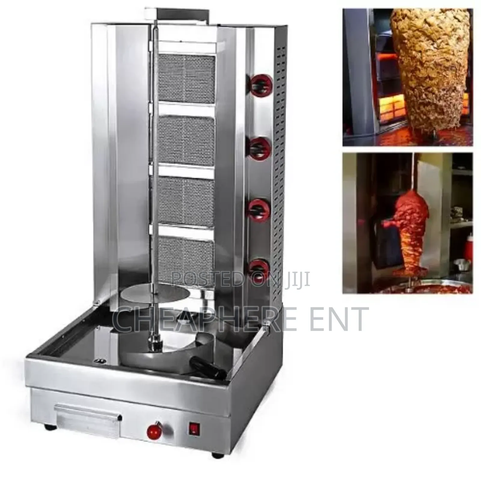 4_ Burner- Shawarma Machine