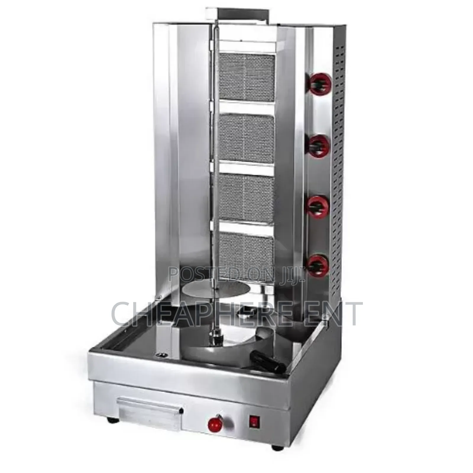 4_ Burner- Shawarma Machine