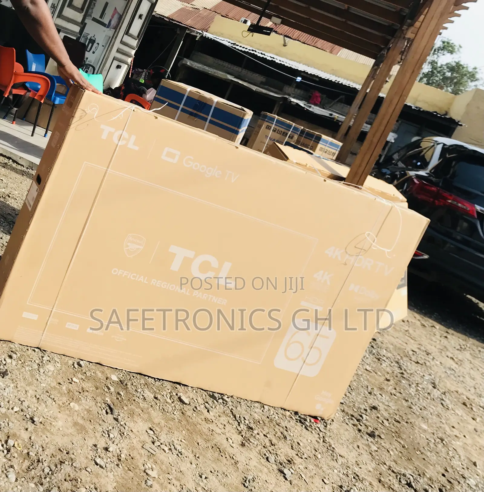 Edgeless Design 65 Inch Smart Led TCL P635 Tv