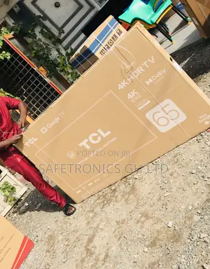 Get Black HDR Google TCL P635 65 Inch Smart Tv