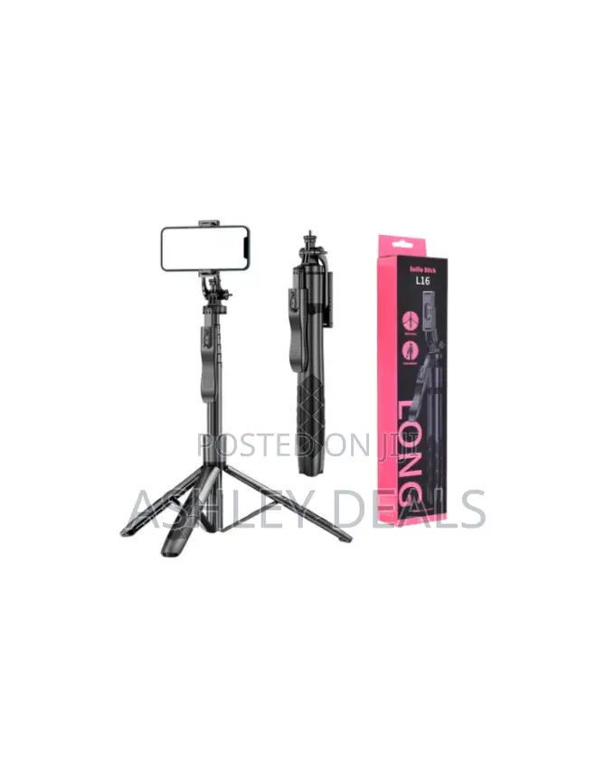 L16 Long Selfie Stick With Tripod Stand