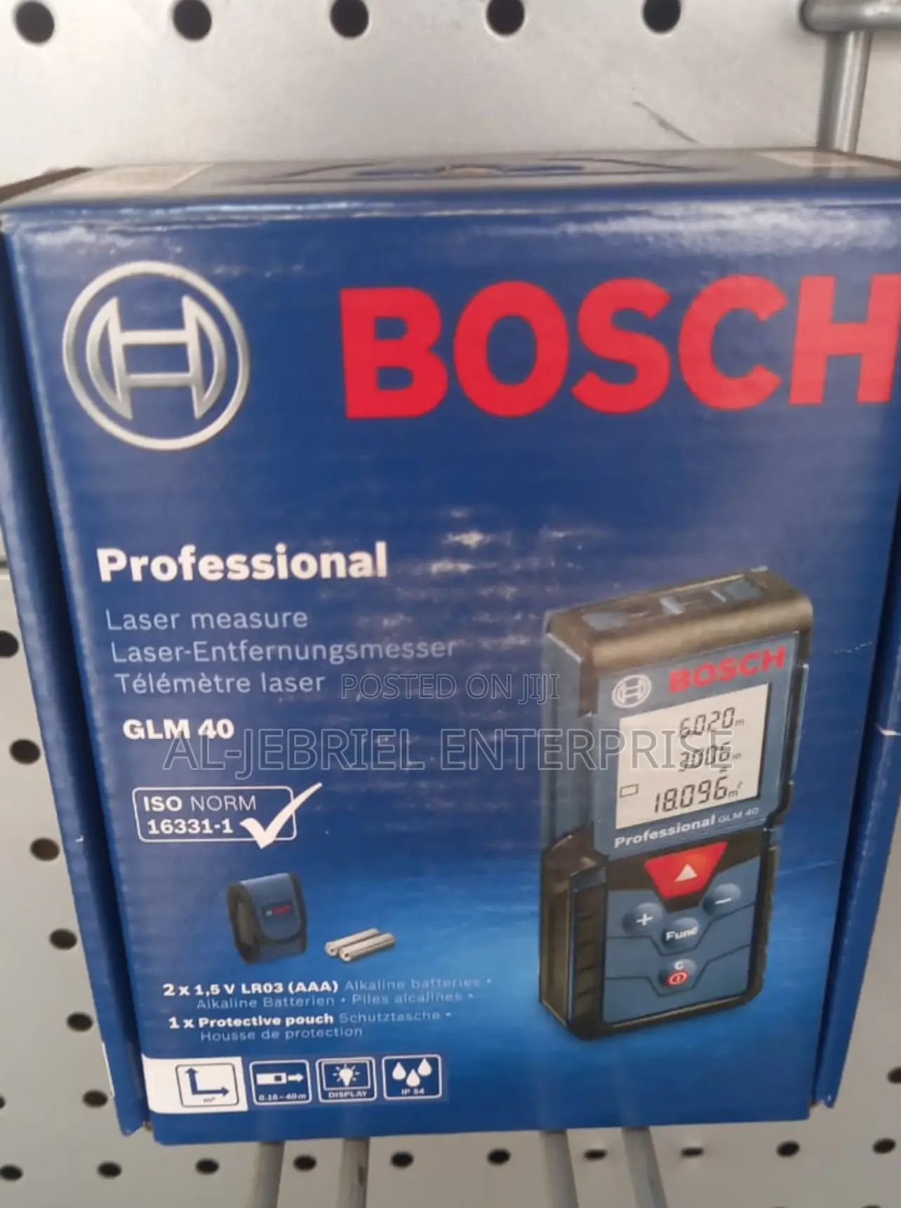 Bosch 40 Meters Laser Distance Detector (Glm-40)