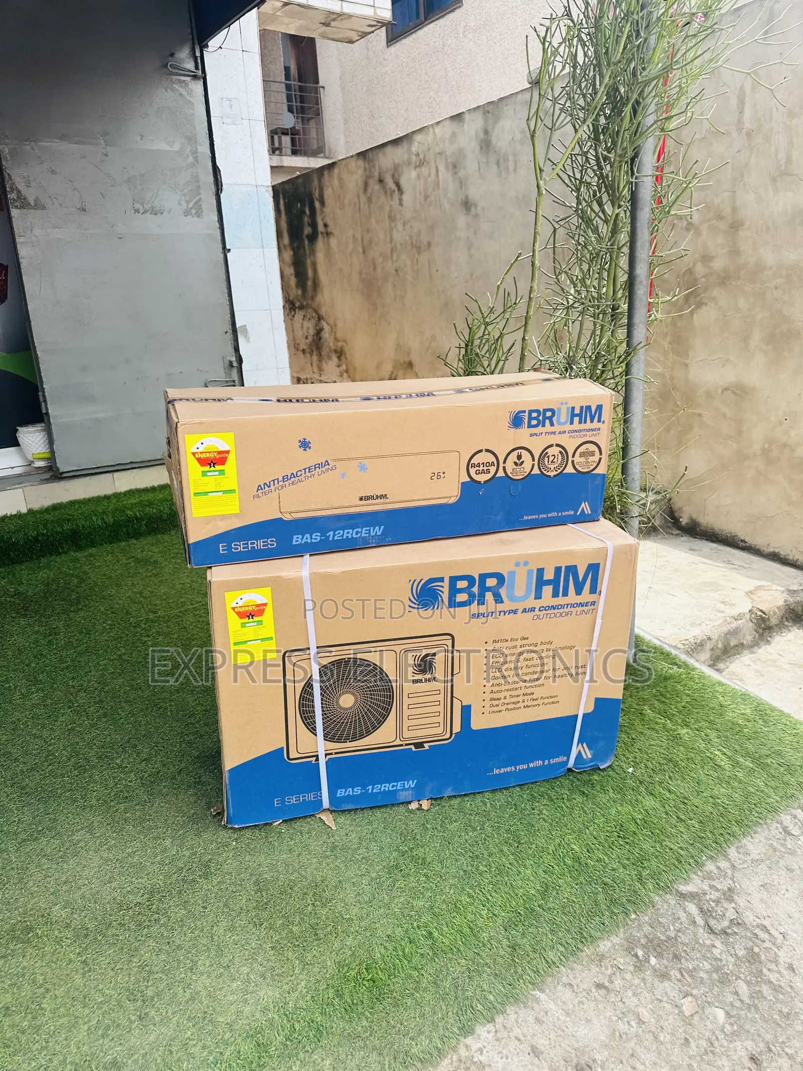 Quality Sleek Slim Inverter Bruhm Split 2.0hp AC