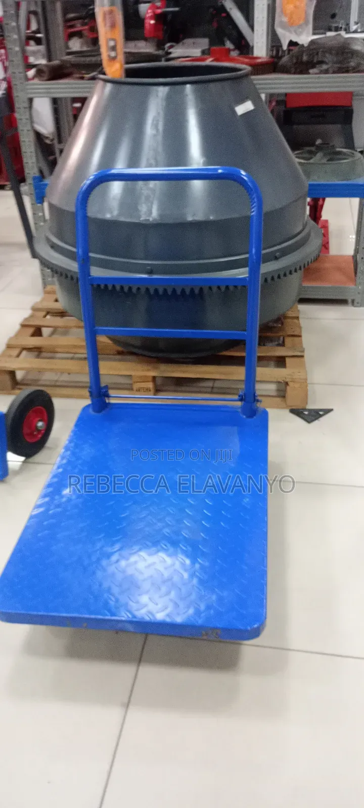 Four Tyre Trolley