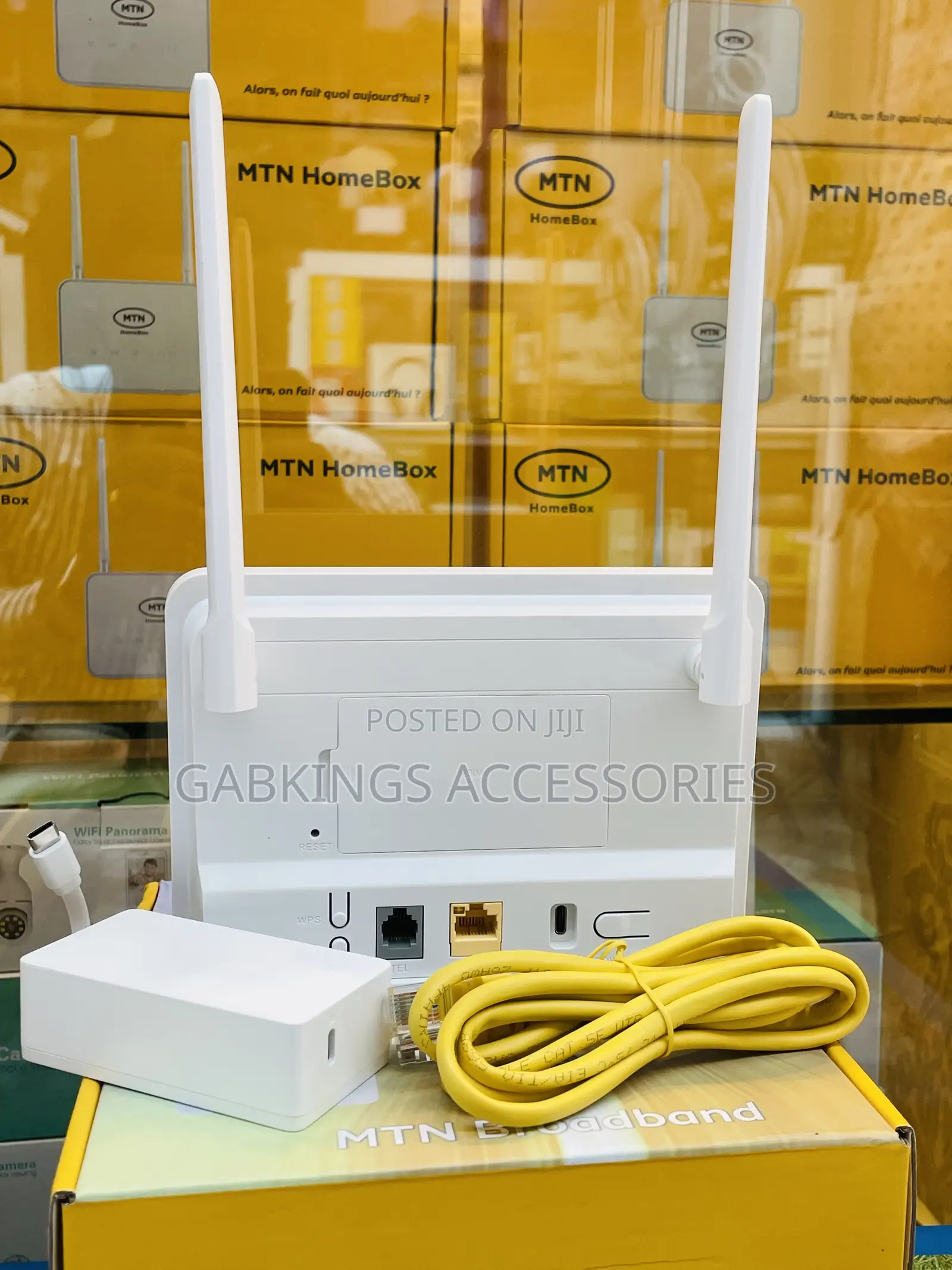 MTN Cat 4 Router -Type C Powerbanks Charger