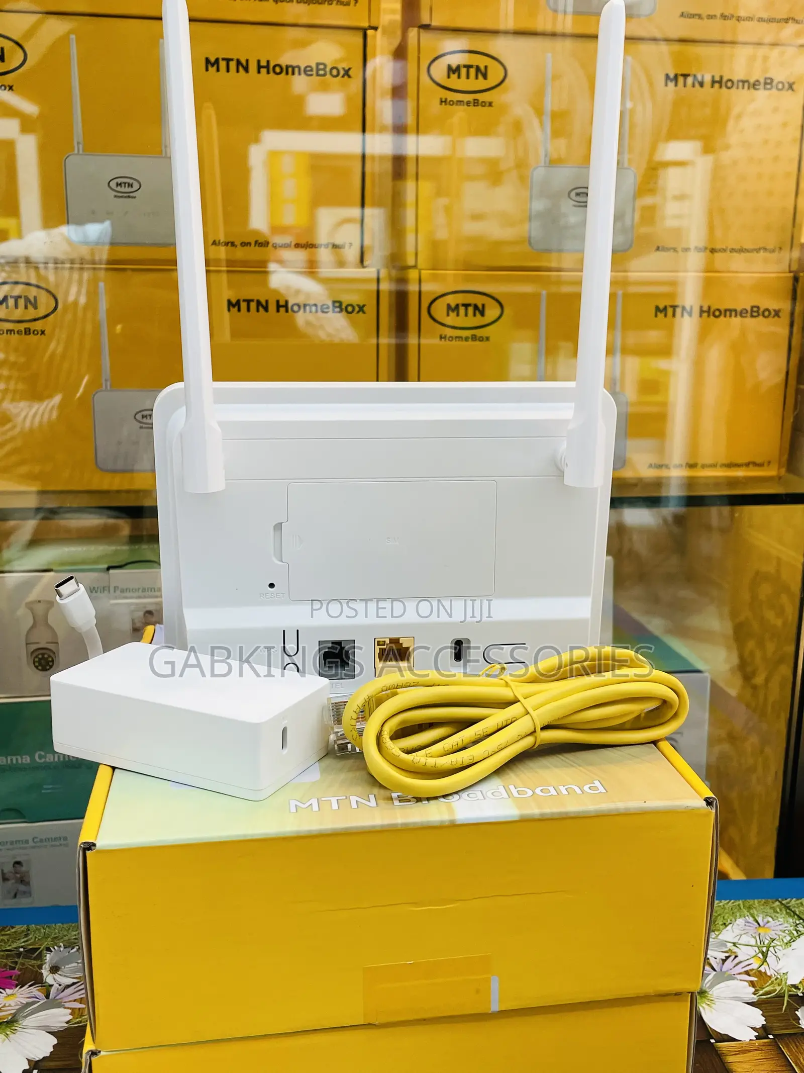 MTN Cat 4 Router -Type C Powerbanks Charger