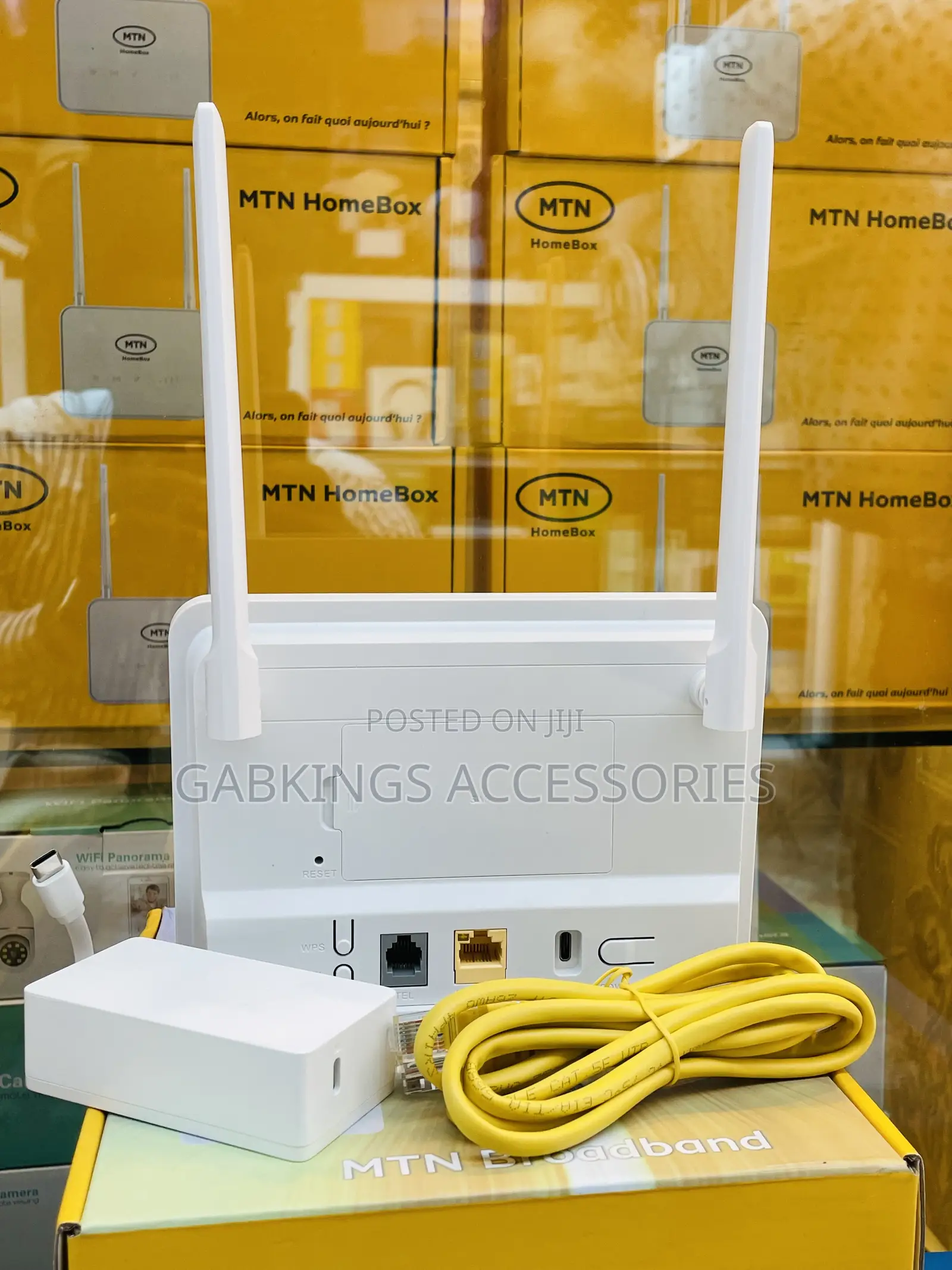 MTN Cat 4 Router -Type C Powerbanks Charger